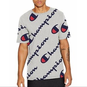 Champion All-Over Tee Size M